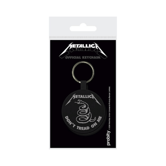METALLICA - DON'T TREAD ON ME (WOVEN KEYCHAIN) By PYRAMID - Medaid International