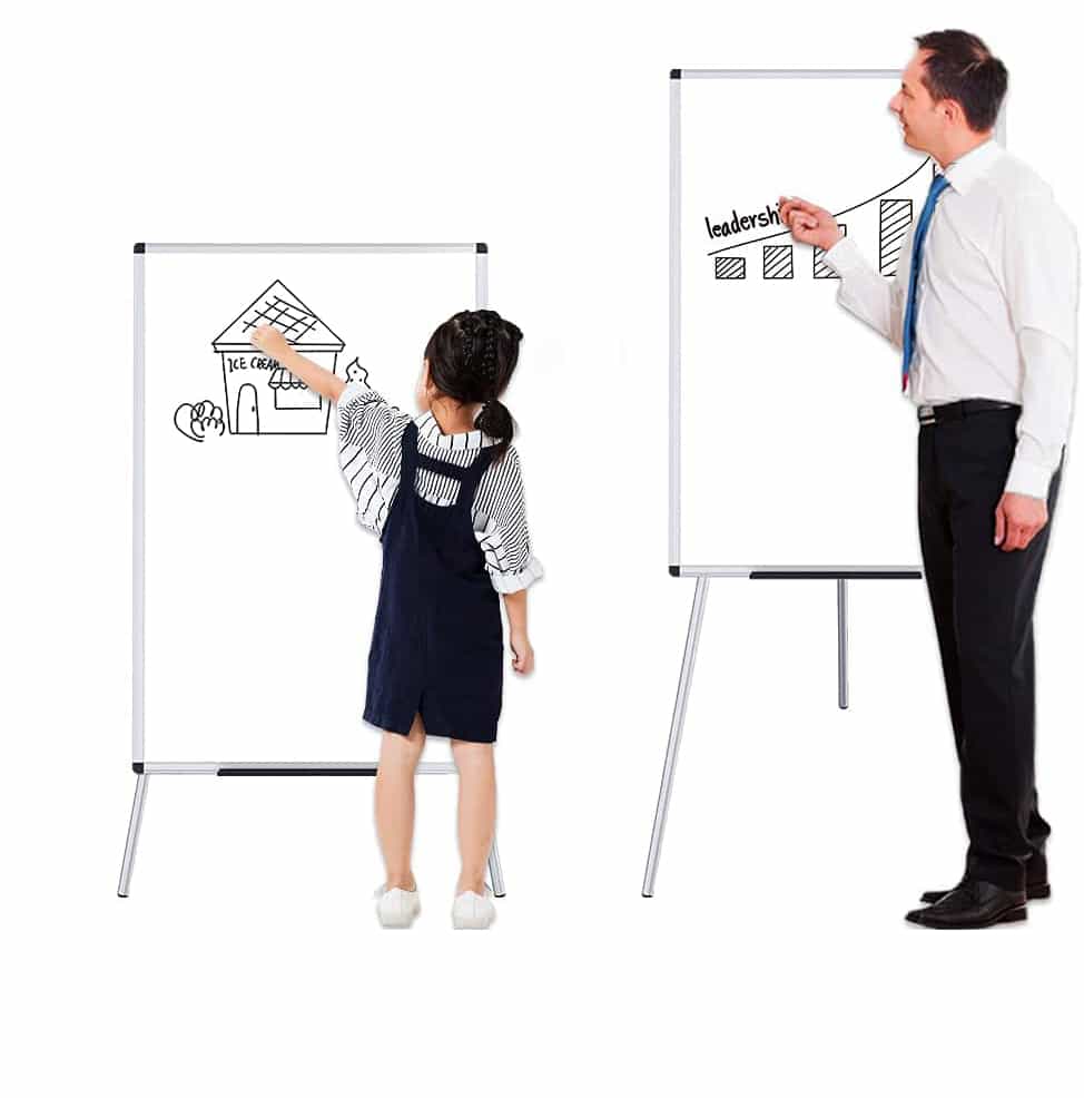 Tripod Adjustable Magnetic Whiteboard - Medaid