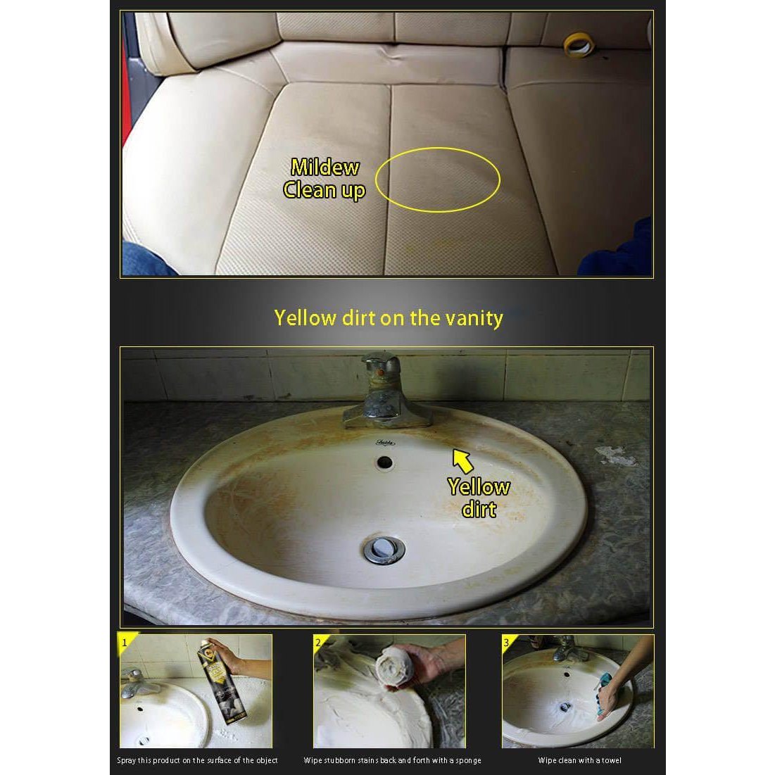 Foam spray fast cleaner - Medaid International