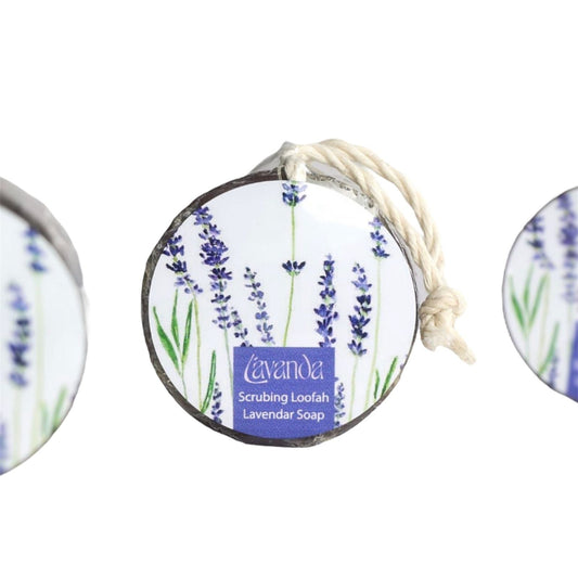 Lavanda Scrubbing Loofa Soap - Medaid