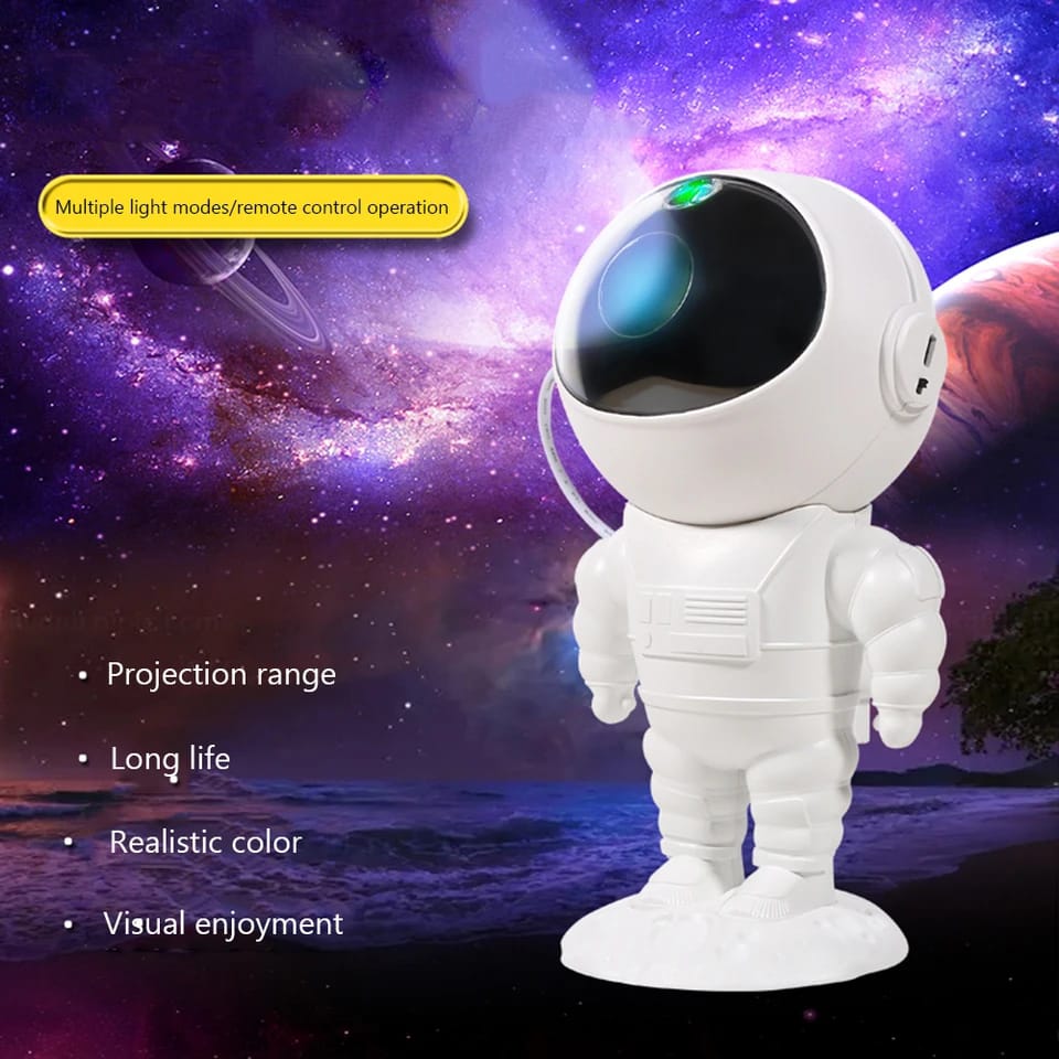 Astronaut Galaxy Sky Projector Rechargeable with Bluetooth Speaker - Medaid International