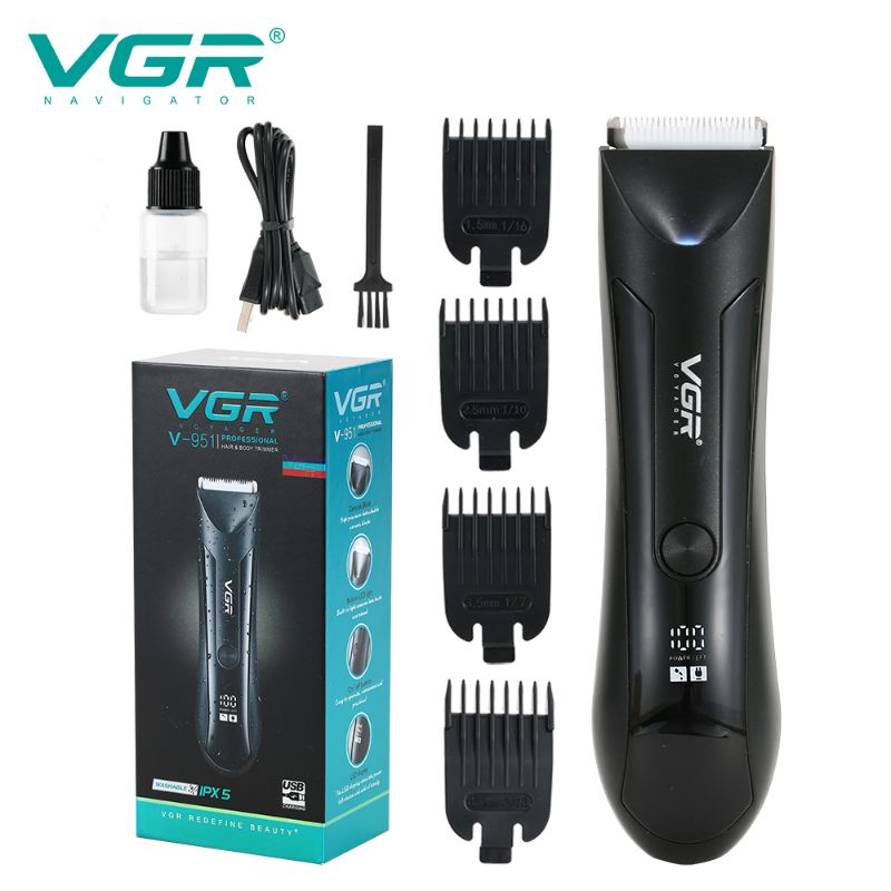 VGR V951 Rechargeable Portable Head & Body Shaver - Medaid International