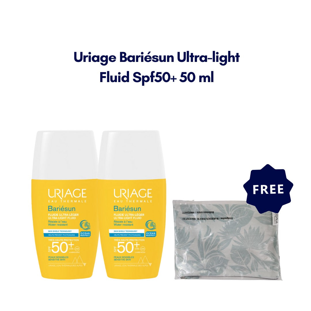 Uriage Bariesun Ultra-Light Fluid Dual Kit - Medaid