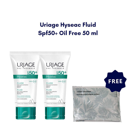 Uriage Hyseac Fluid SPF 50 Dual Kit