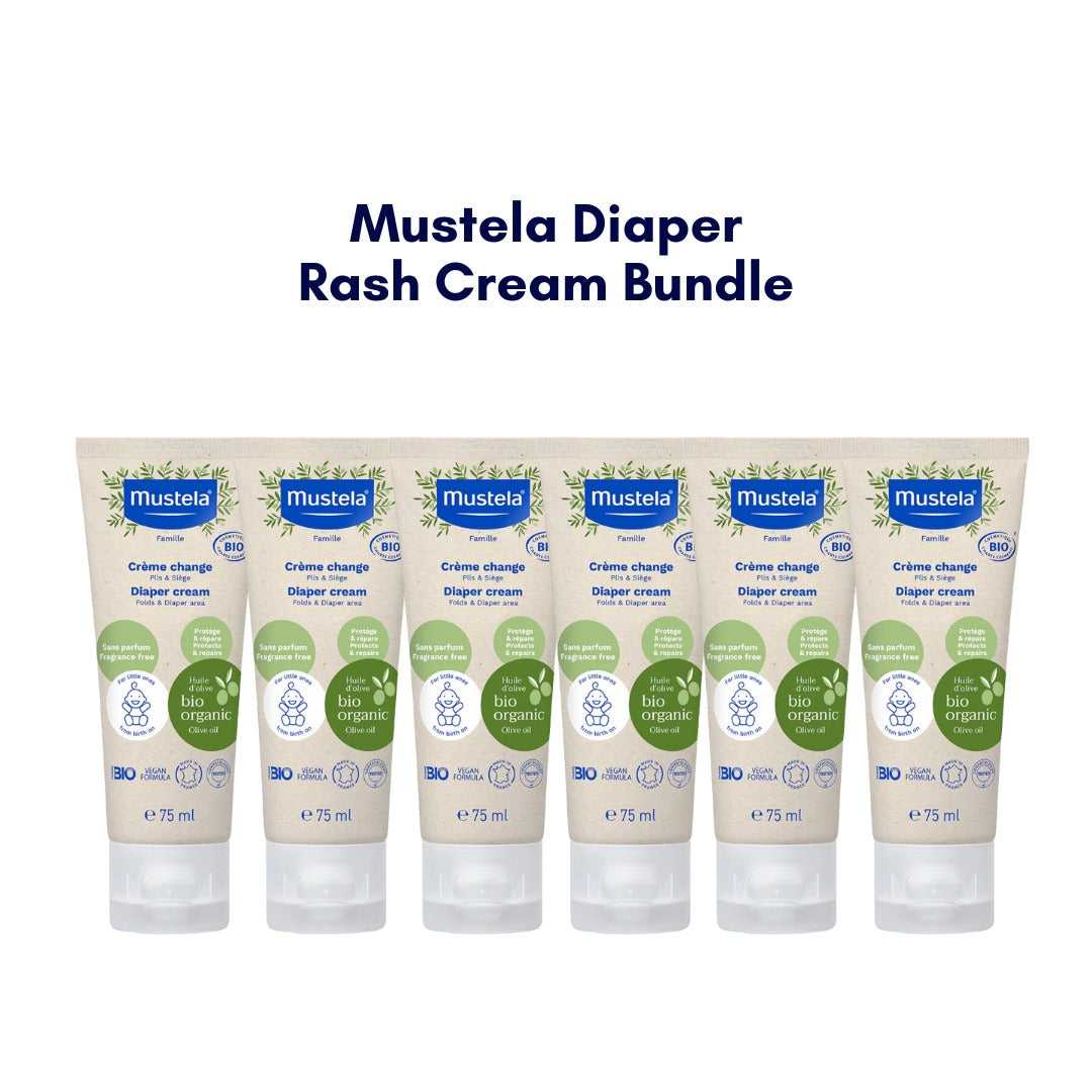 Mustela Organic Diaper 6 Packs Bundle - Medaid