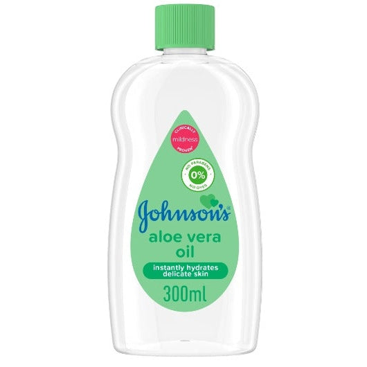 Johnson's Baby Oil Aloe Vera - 300 ml - Medaid