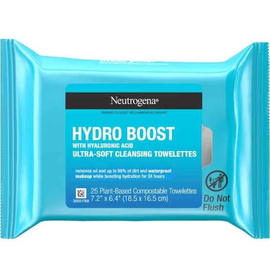 Neutrogena Hydro Boost Wipes - 25 Wipes - Medaid