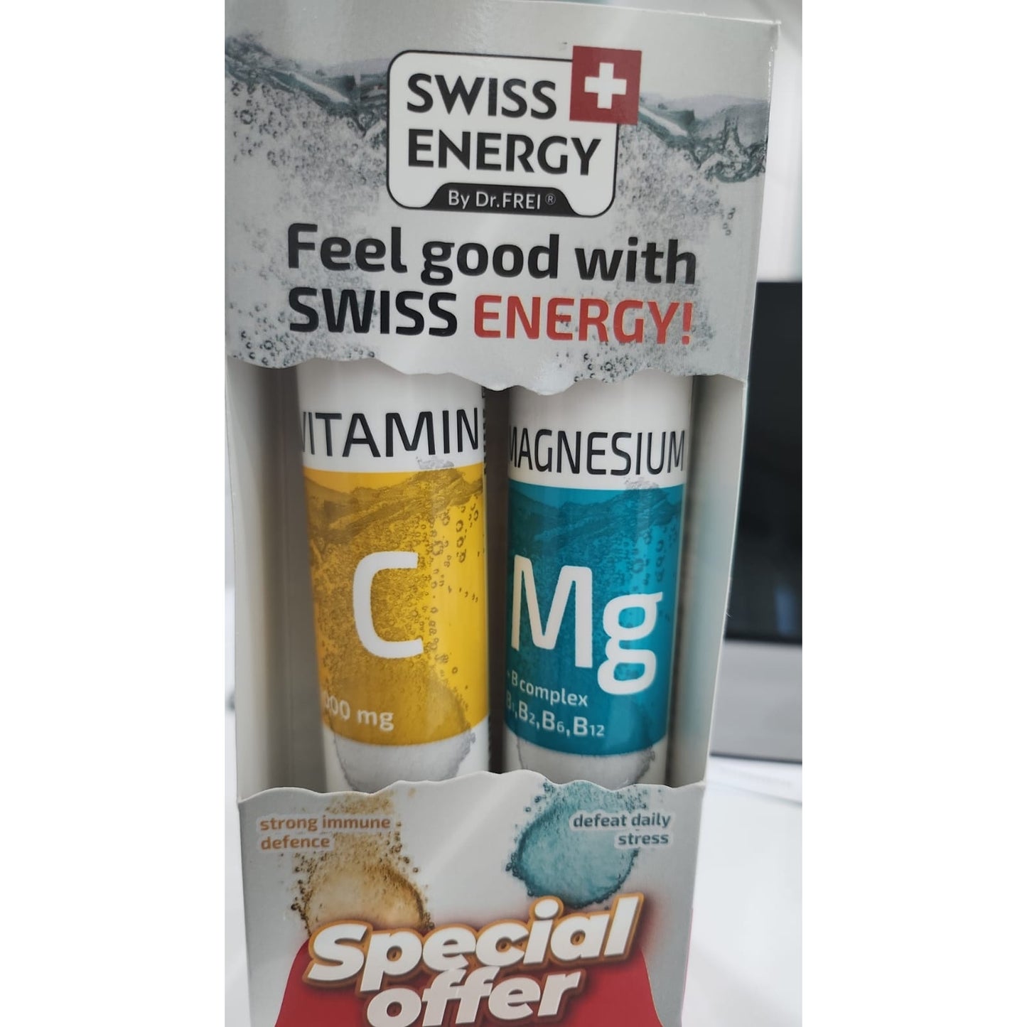 SWISS ENERGY VALUE PACK VIT-C+  MAGNESIUM+B - Medaid