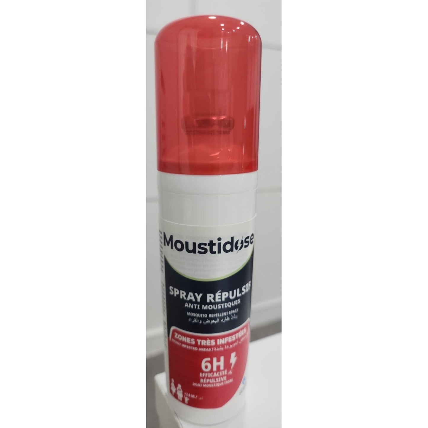 GILBERT MOUSTIDOSE REPELLENT SPRAY +24M (6H)100M(highly infested area) - Medaid