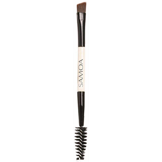 Samoa Double-Ended Eyebrow Brush