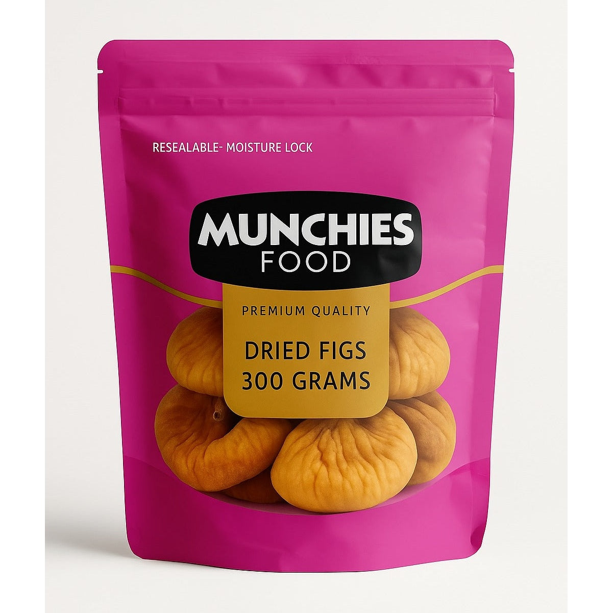 Dried Figs, Munchies Food Brand - High Fiber & Vitamins