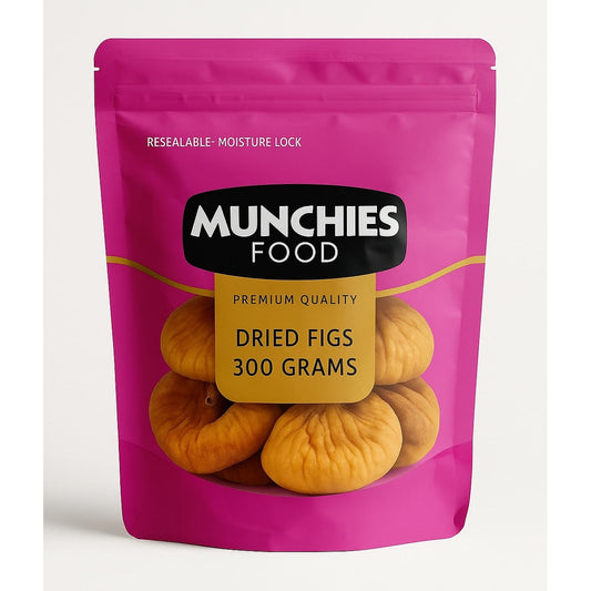 Dried Figs, Munchies Food Brand - High Fiber & Vitamins