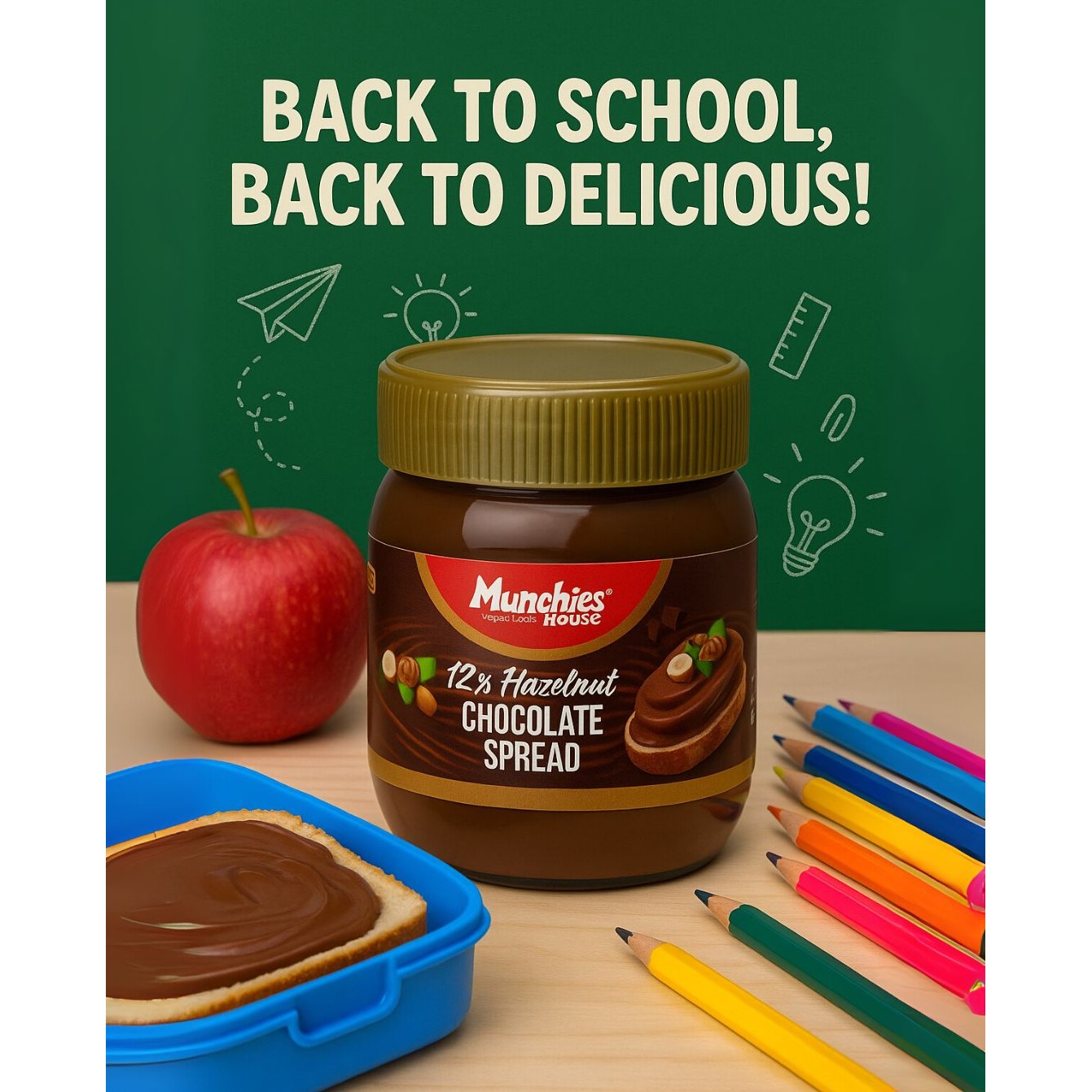 12% Hazelnut Choc Spread | Perfect for Tarts & Desserts