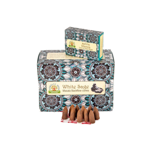 AROMA BACK FLOW CONES - WITH SAGE - Medaid International