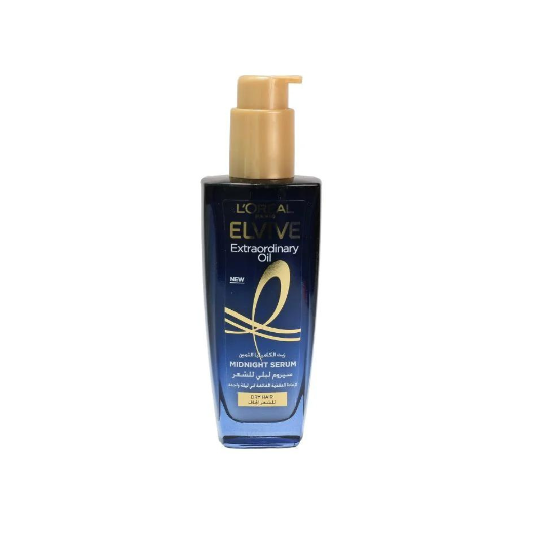 Elvive Extraordinary Oil Midnight Serum - For Dry Hair - Medaid