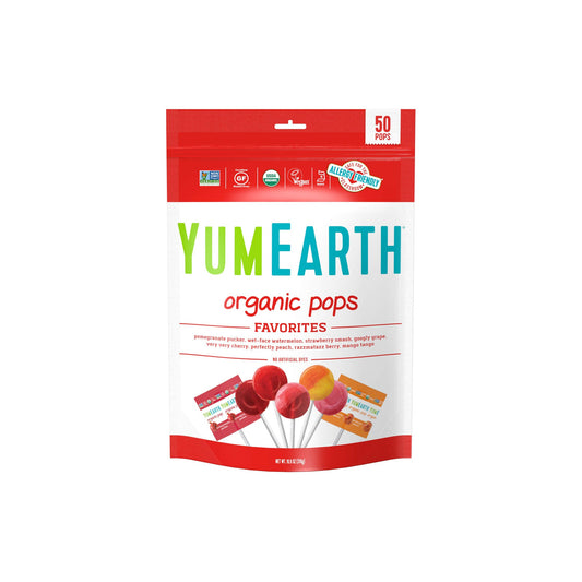 YUMEARTH ORGANIC ASSORTED LOLLIPOPS - Medaid International