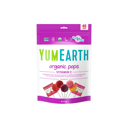 YUMEARTH ORGANIC LOLLIPOPS WITH VITAMIN C - Medaid International