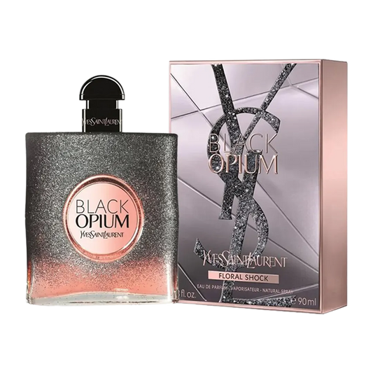 Yves Saint Laurent Black Opium Floral Shock Eau De Parfum Pour Femme - 90ml - Medaid