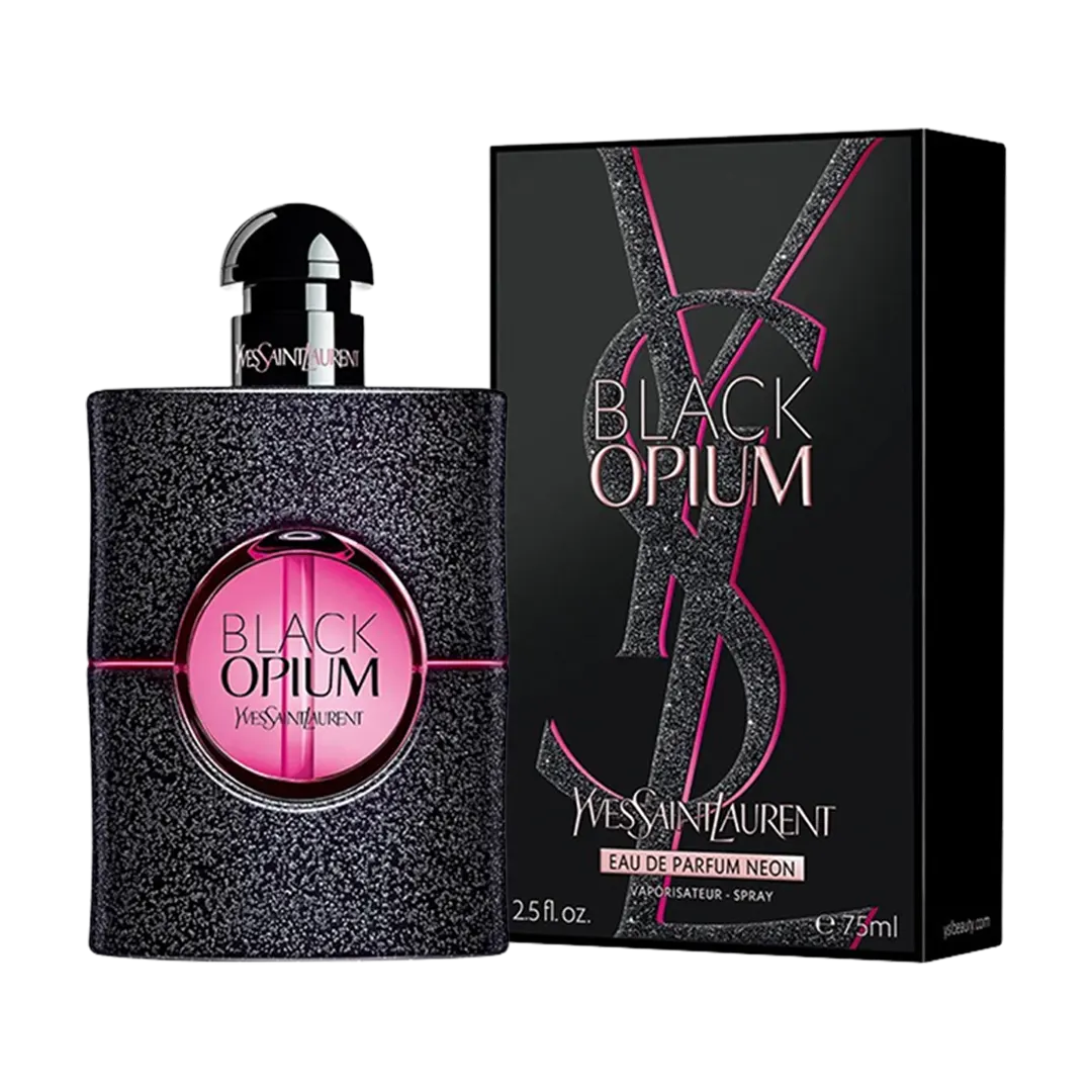 Yves Saint Laurent Black Opium Neon Eau De Parfum Pour Femme - 75ml - Medaid