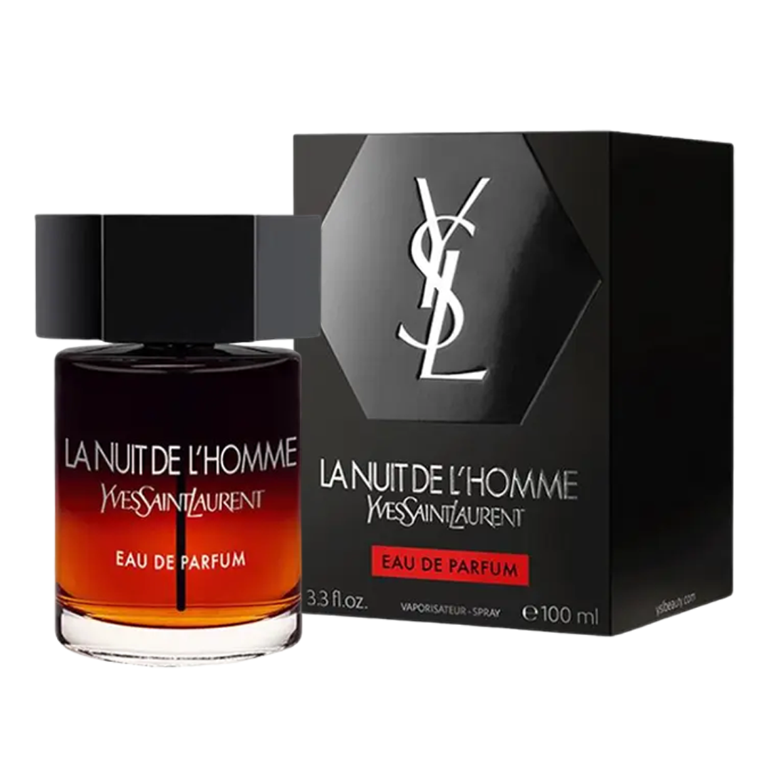 Yves Saint Laurent La Nuit De L'Homme Eau De Parfum Pour Homme - 100ml - Medaid