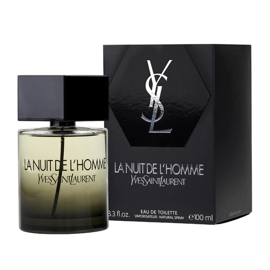 Yves Saint Laurent La Nuit De L'Homme Eau De Toilette Pour Homme - 100ml - Medaid