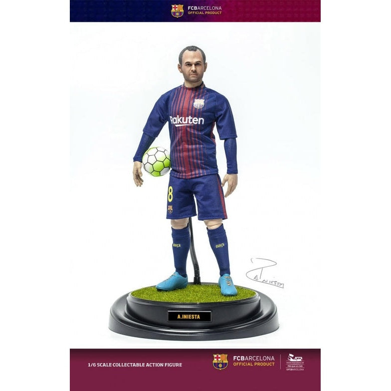 FC Barcelona 2017/18 - A.Iniesta Action Figure By ZCWO - Medaid International