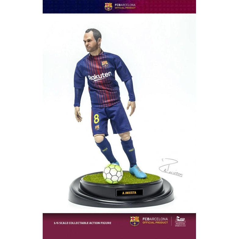 FC Barcelona 2017/18 - A.Iniesta Action Figure By ZCWO - Medaid International