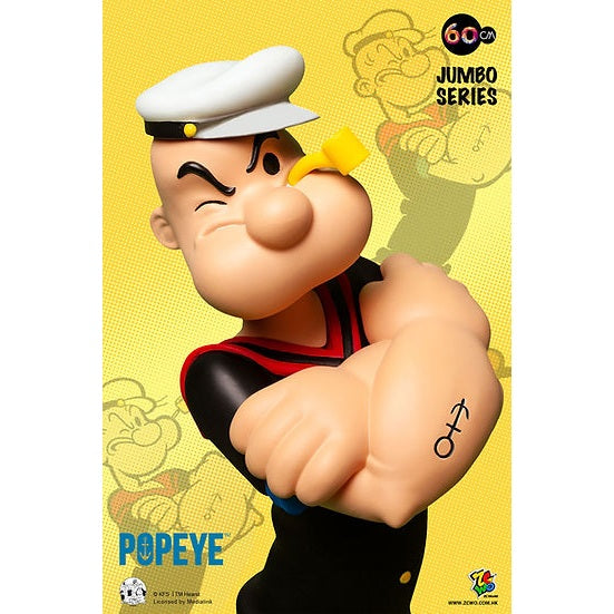 Popeye - 90th anniversary 60cm Figure By ZCWO - Medaid International