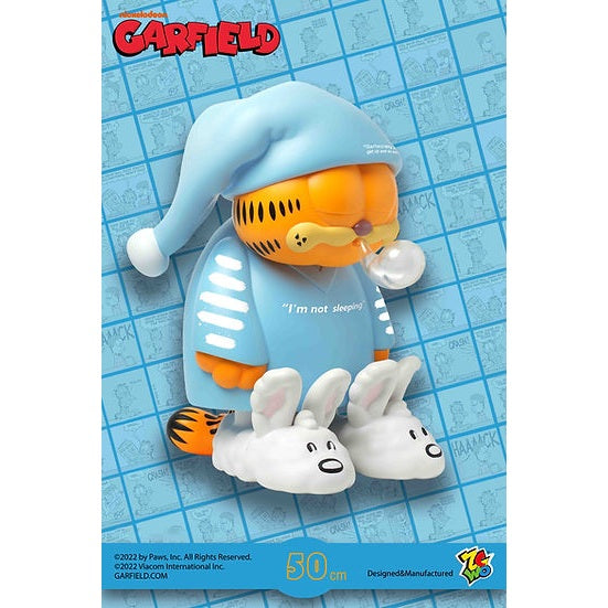 Garfield "I am not Sleeping" Blue 50cm By ZCWO - Medaid International