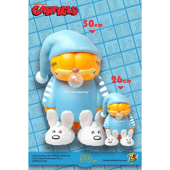Garfield "I am not Sleeping" Blue 50cm By ZCWO - Medaid International