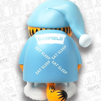 Garfield "I am not Sleeping" Blue 26cm Figure By ZCWO - Medaid International