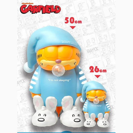 Garfield "I am not Sleeping" Blue 26cm Figure By ZCWO - Medaid International