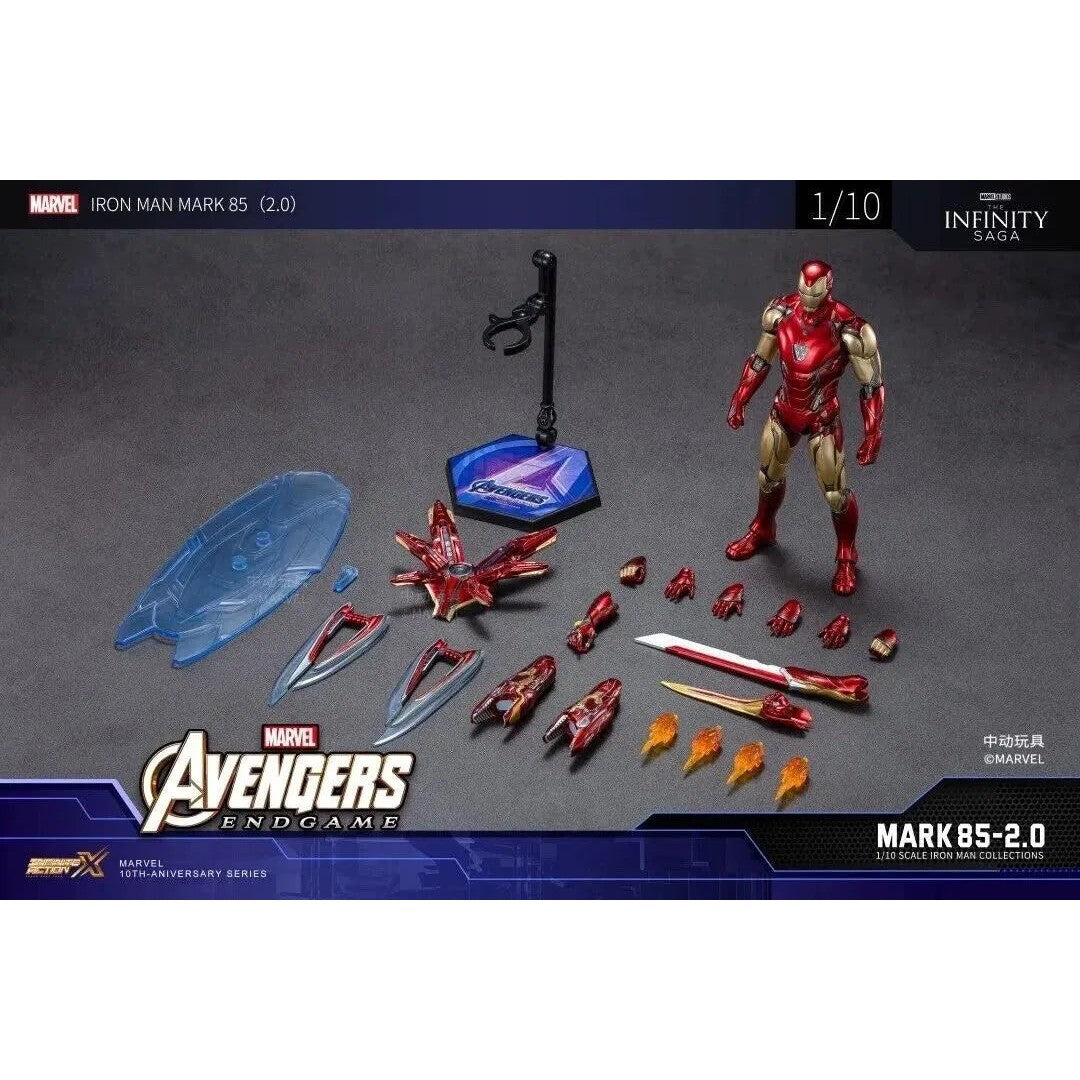Marvel Avengers 3 Iron Man Mark 85 Action Figure By ZD Toys - Medaid International