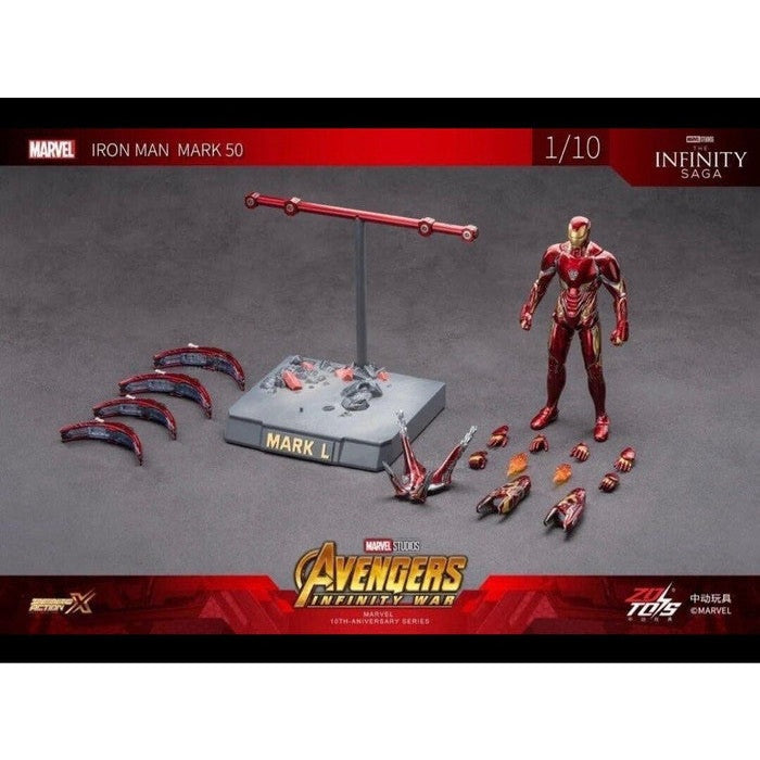 Marvel Iron Man MK50 Scene Set Action Figure By ZD Toys - Medaid International