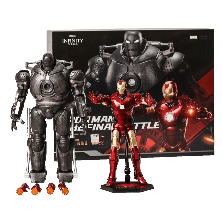 Marvel Iron Monger + Iron Man MK3 Luminous Edition Action Figure By ZD Toys - Medaid International