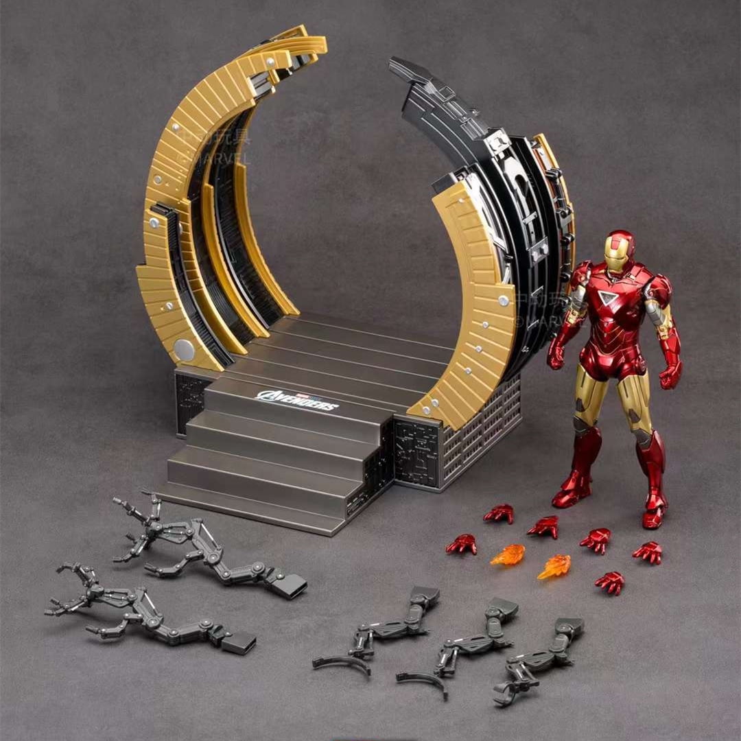 Marvel Iron Man Ring Suit REmoval Action Figure By ZD Toys - Medaid International