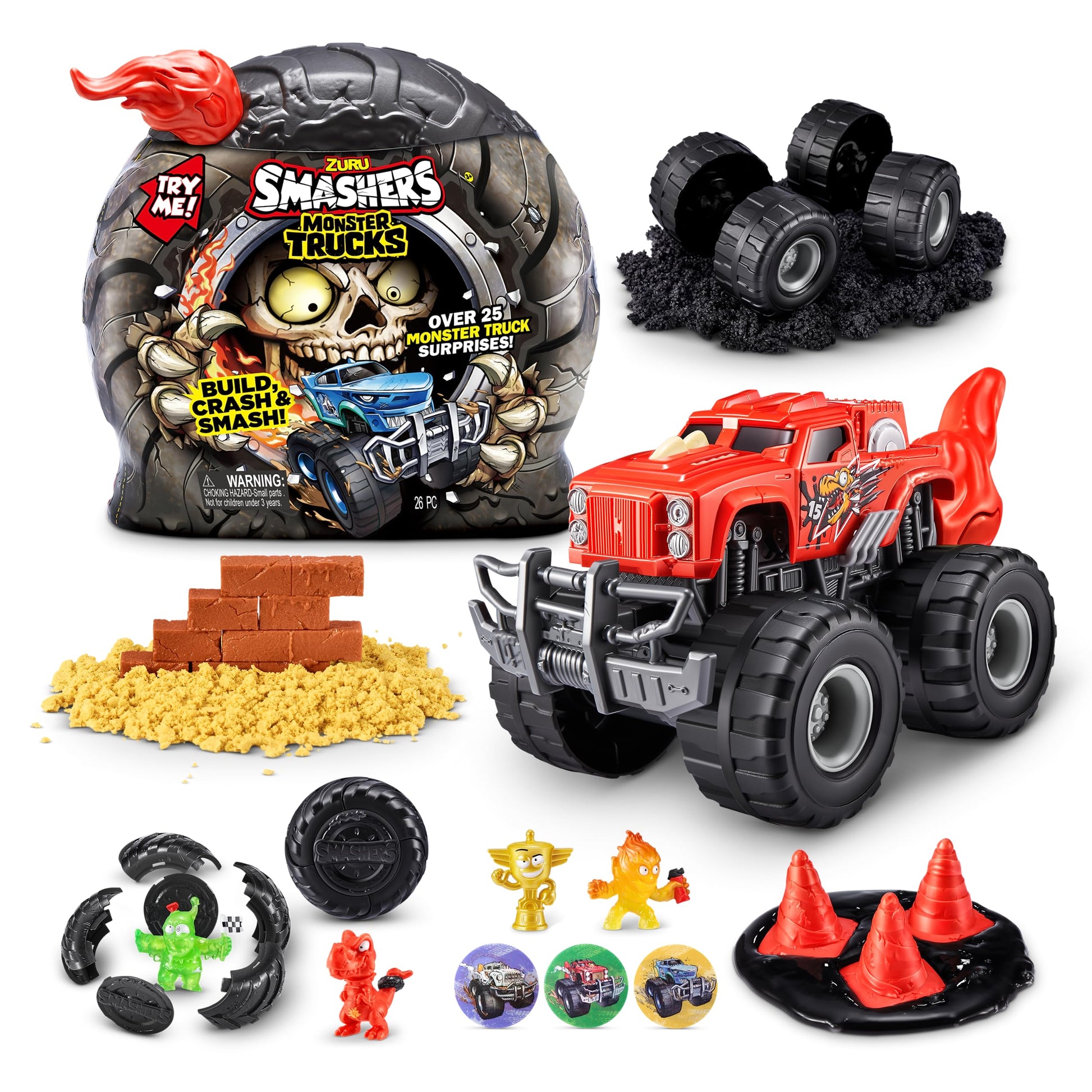 Smashers Monster Truck Surprise S1 Playset - Medaid International