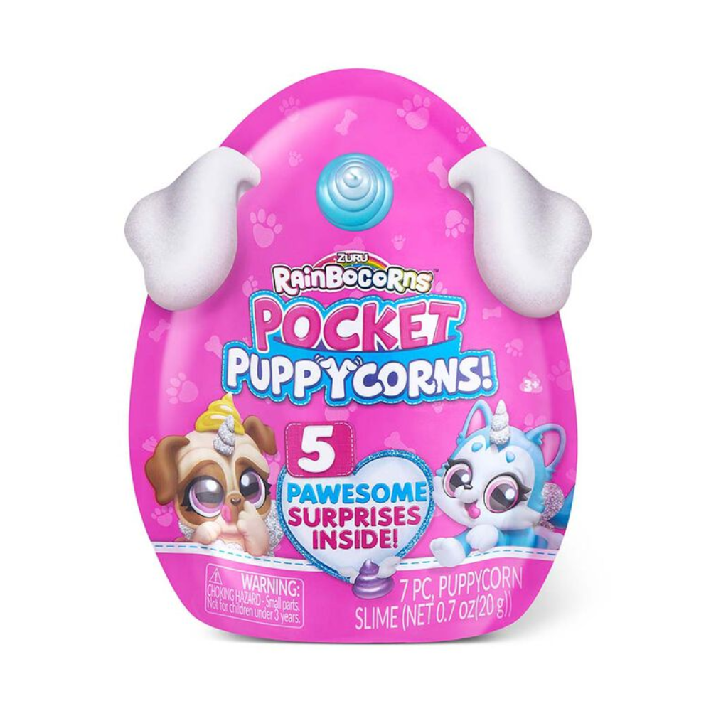 Rainbocorns Pocket Puppycorn Surprise S1 Bobble Head Small - Medaid International