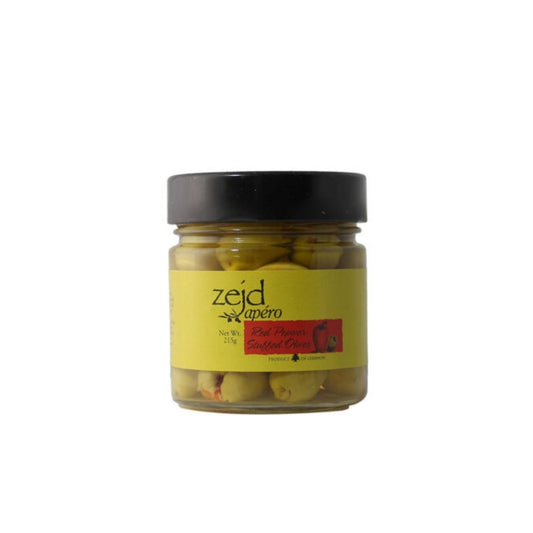 Red Pepper Stuffed Olives - Medaid International