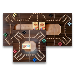 Convertible Jackaroo Wooden Board Game - Medaid International