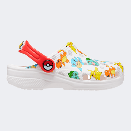 Crocs Classic Pokemon Clog Kids Lifestyle White/Multicolor - Medaid International