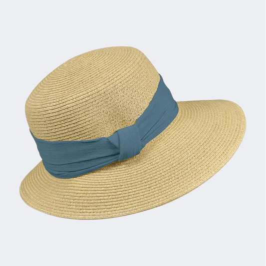 Stamion Japanese Women Beach Hat Natural/Jean - Medaid International