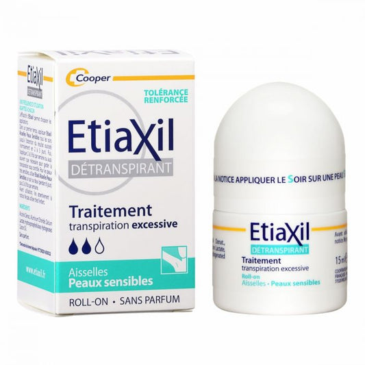 Etiaxil Antiperspirant Armpits Roll-on For Sensitive Skin 15ml