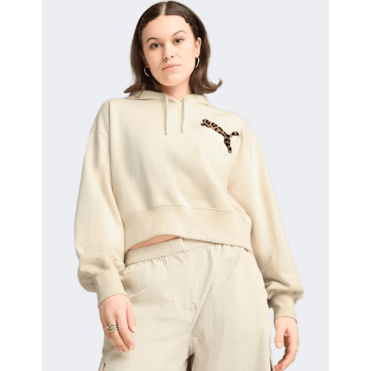 Puma Leo Luxe Women Lifestyle Hoody Alpine Snow - Medaid International