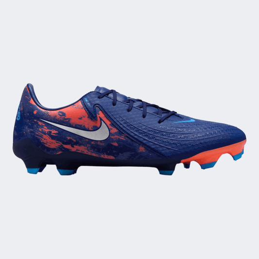 Nike Phantom GX 2 Academy FG/MG Erling Haaland Men Football Shoes Blue Void/Chrome - Medaid International