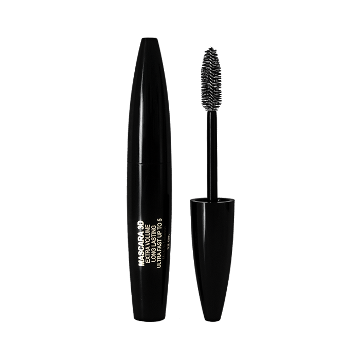 Yves Morel Mascara 3D Extra Volume-Long Lasting-Ultra Fast Up To 5 12GR - Medaid