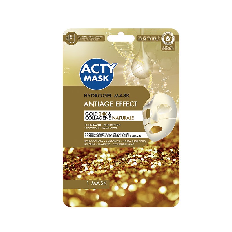 Maschera Hydrogel Gold 24K - Medaid