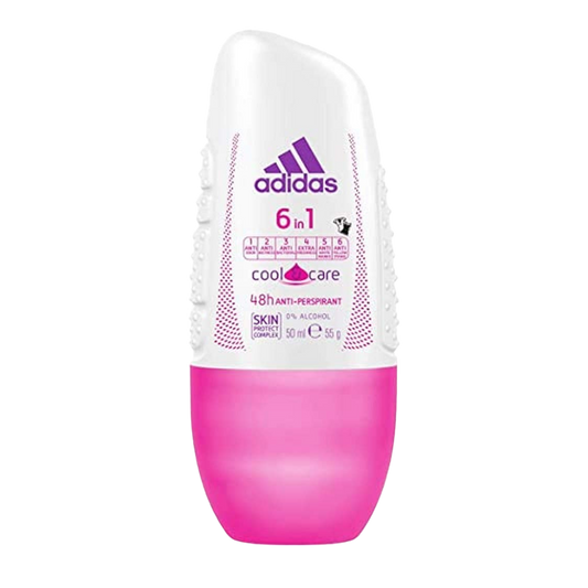 Adidas 6in1 Cool & Care Roll-On Deodorant For Her - 50ml