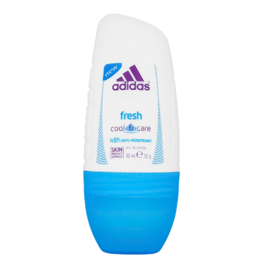 Adidas Fresh Cool & Care Roll-On Deodorant For Her - 50ml - Medaid