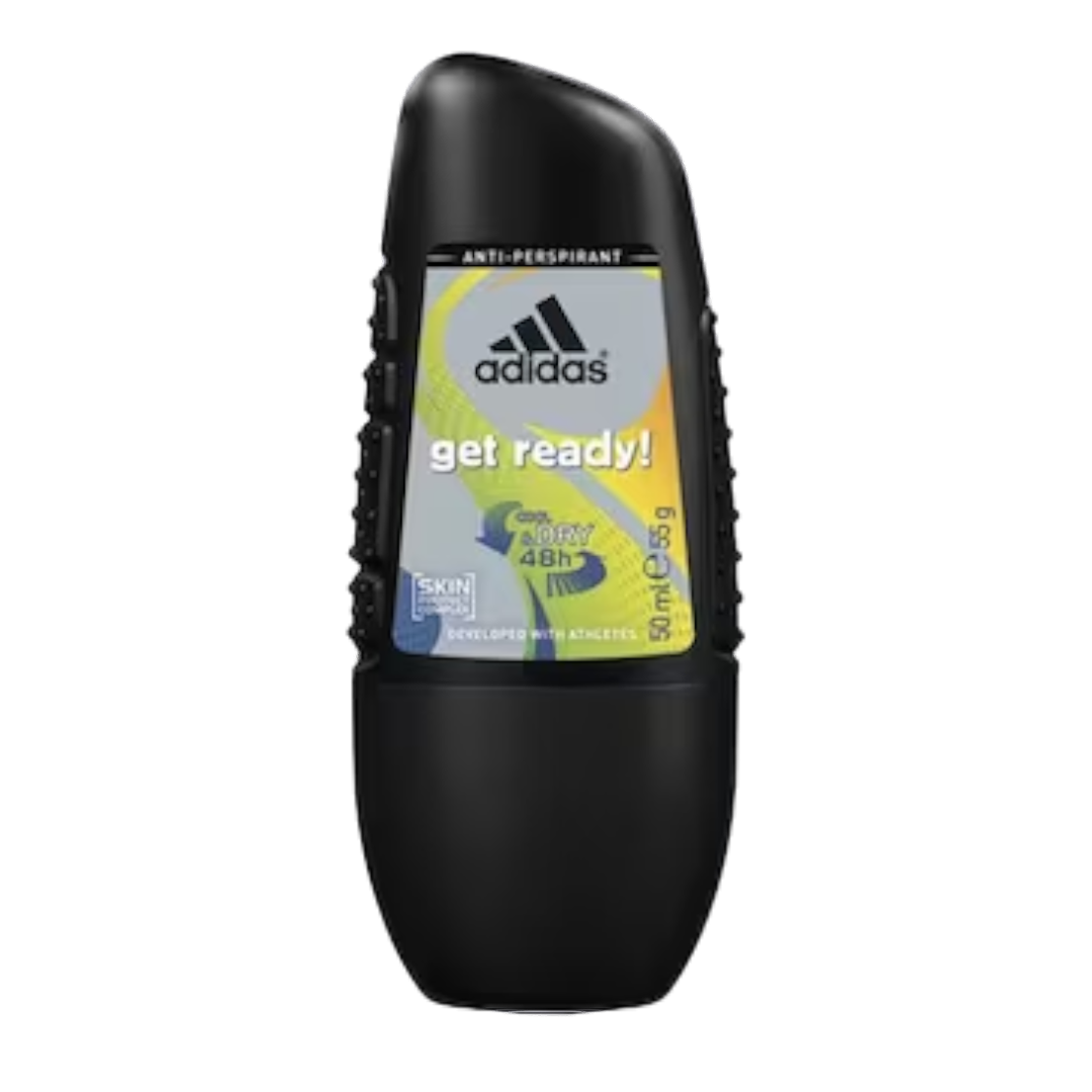 Adidas Get Ready Roll-On Deodorant For Him - 50ml